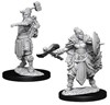 Picture of Half-Orc Female Barbarian Rogue Dungeons and Dragons Nolzur's Marvelous Unpainted Miniatures