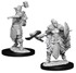 Picture of Half-Orc Female Barbarian Rogue Dungeons and Dragons Nolzur's Marvelous Unpainted Miniatures