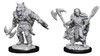 Picture of Half-Orc Male Barbarian Rogue Dungeons and Dragons Nolzur's Marvelous Unpainted Miniatures