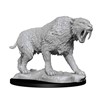 Picture of Saber-Toothed Tiger WizKids Deep Cuts Unpainted Miniatures (W14)