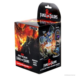 Picture of Fangs and Talons Booster D&D Icons of The Realms Miniatures