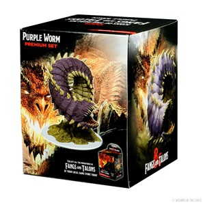 Picture of Fangs and Talons - Purple Worm Premium Set D&D Icons of The Realms