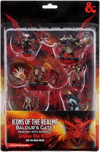 Picture of D&D Icons of The Realms Figure Pack: Descent Into Avernus: Arkhan The Cruel & The Dark Order