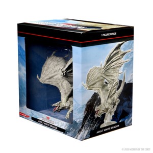 Picture of Adult White Dragon Premium Figure D&D Icons of the Realms
